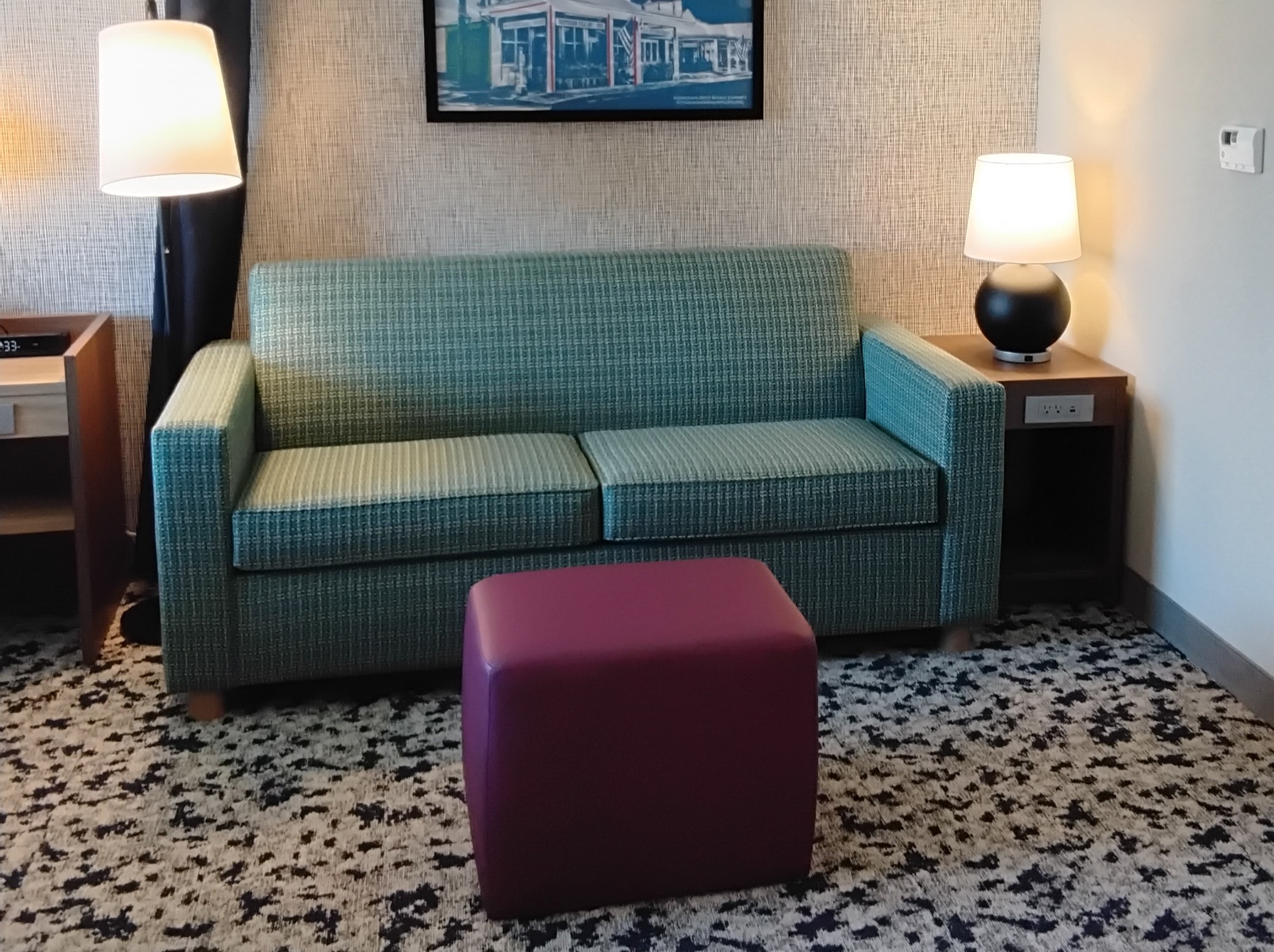 Headboard detail