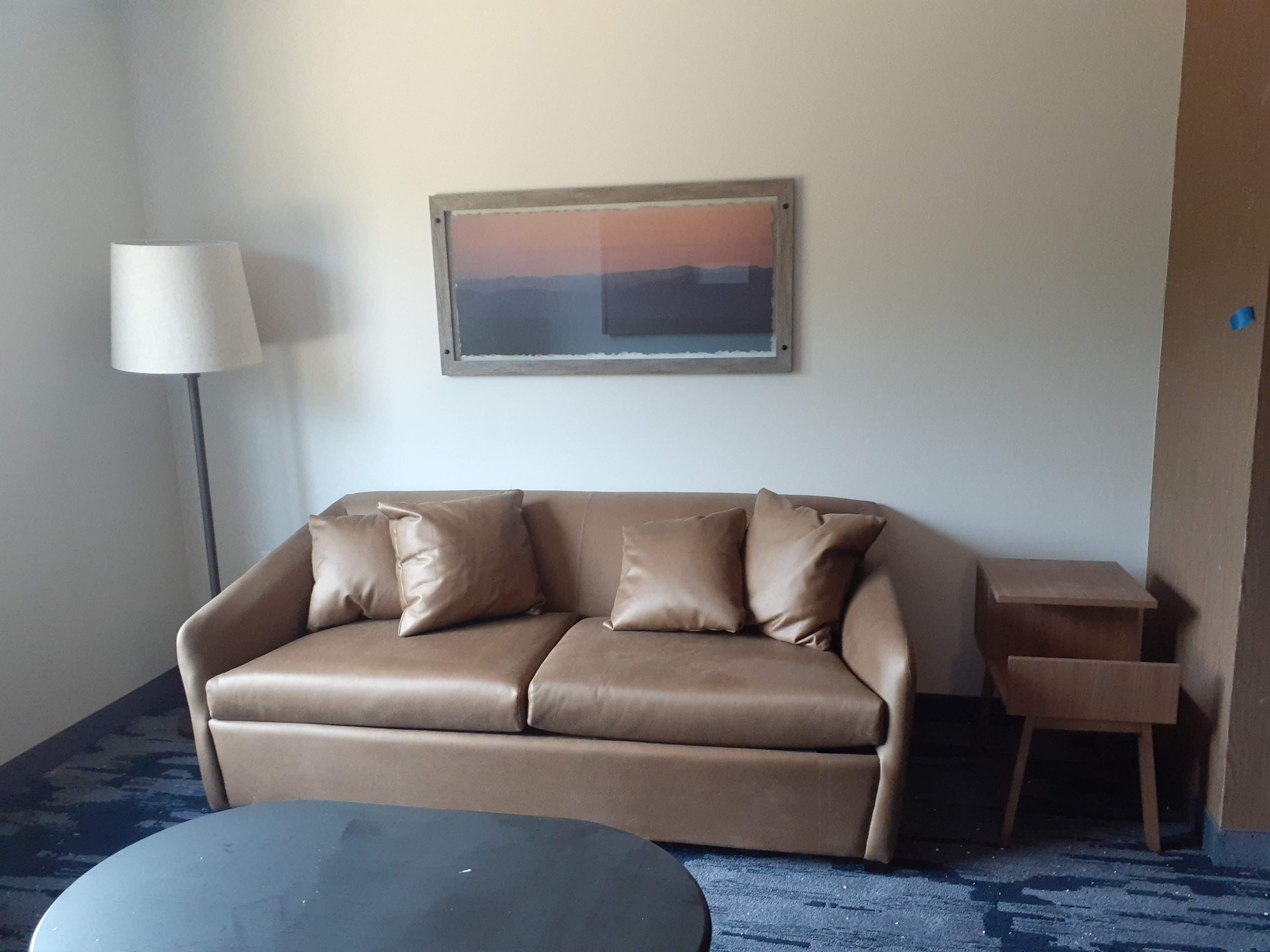 Seating area setup