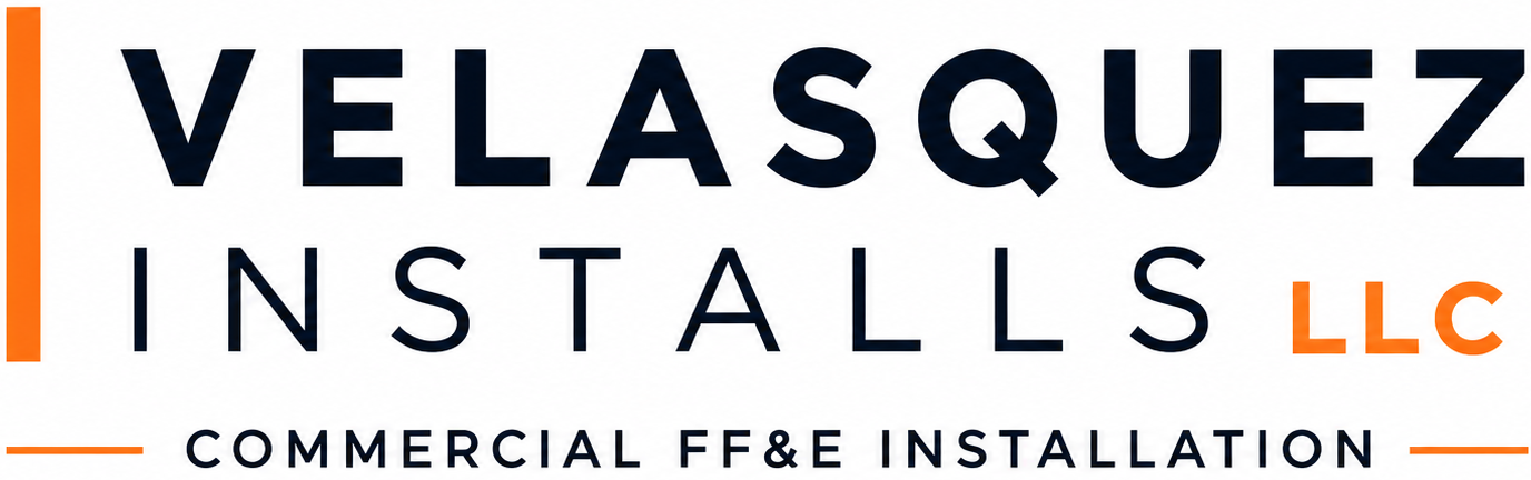 Velasquez Installs — Commercial FF&E Installation